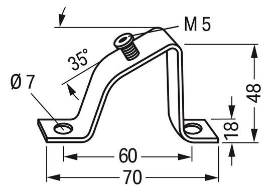 Montagebügel Serie 210