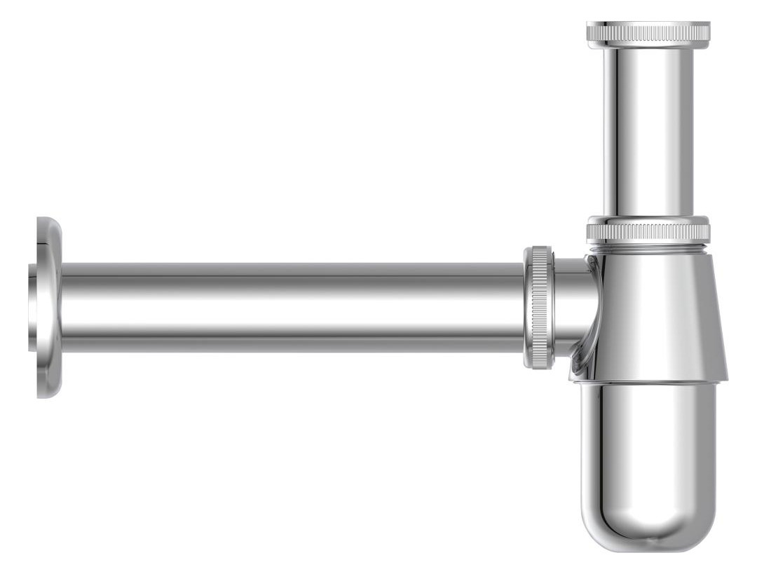 Bild Flaschensiphon, Chrom, 1 1/4"" x 32 mm - KIRCHHOFF-2