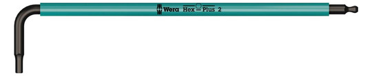 Wera-Winkelschraubendreher 950SPKL Multicolor - SW 2