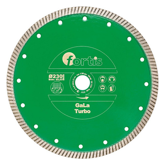 fortis-Diamant-Trennscheibe GaLa Turbo - Ø 115mm