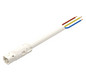 Systemverbindung 3p H05VV-F 1,5qmm ws L8000mm 3x1,5qmm Stecker fr.Ende 16A