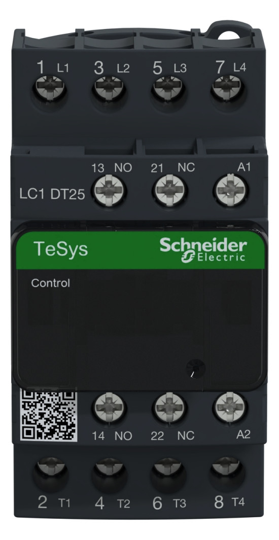 Leistungsschütz 5,5kW 4S 230VAC 25A 1S+1Ö/Hilf