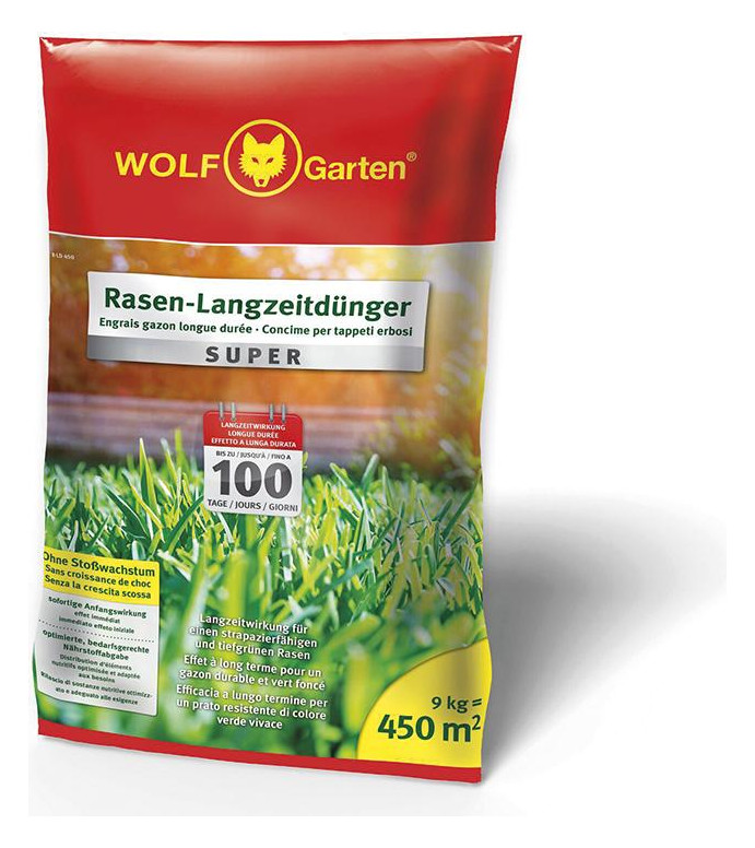 Bild Rasen-Langzeitdünger Premium LN 450 9 kg - WOLF GARTEN-0
