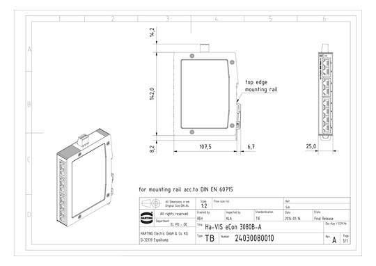 HART unmanaged Switch        24030080010 