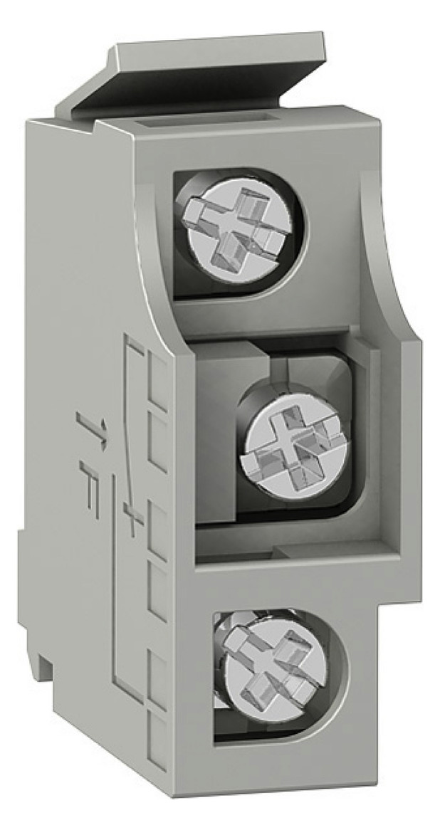 Hilfsschalterblock 1S 1Ö 4A/AC Schraub 1W