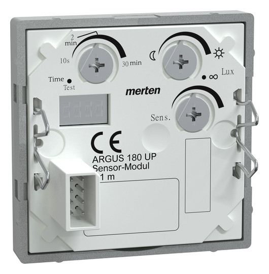 Bewegungsmeldersensor UP System M UP 180° alu 1,1m IP20 Vernetzbar