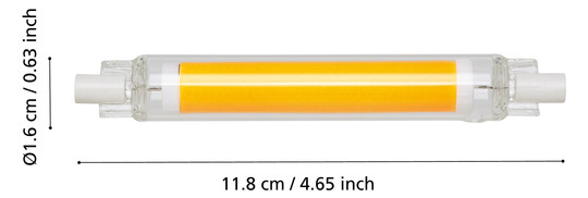 EGLO Leuchtmittel R7S-LED L:118MM 110229 