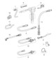 Geberit Füllventil Typ 380 Wasseranschluss seitlich, 3/8", Nippel Messing, für AP-Spülkästen