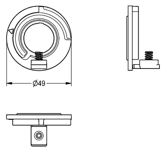 AR Temperaturanschlag, AQUALINE-Therm, 2030003296