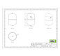 Reflex Membran-Druckausdehnungsgefäß N N 25, 4 bar/70 °C, R 3/4, weiß