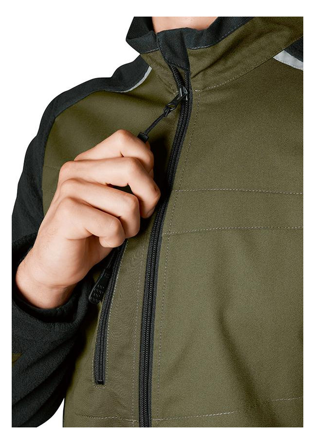Bild Hybrid-Arbeitsjacke 1992 570, olive/schw arz, Gr. 48/50 - BP-4