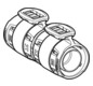 Geberit Kupplung FlowFit Ø 32 mm, für Haustechnik, Industrie, Schiffbau