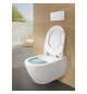 V&B Combi-Pack-Wand-Tiefspüler Subway 2.0 weiß, DirectFlush, mit WC-Sitz