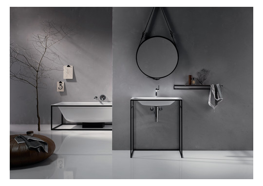 Einbau-Waschtisch BetteLux Shape A170 60x49,5cm, anthracite