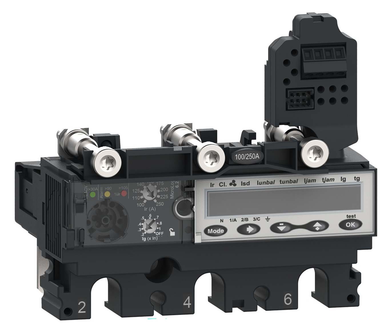 Auslösesystem 160A 3p verzög 63-160A