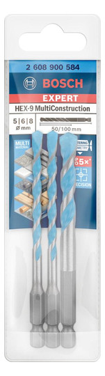 BOSCH-EXPERT- MultiConstruction-Mehrzweckbohrer- Satz...