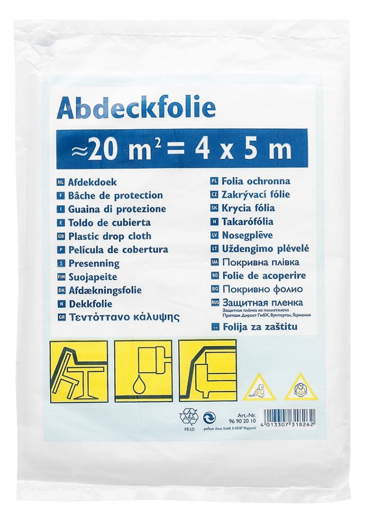 Bild Abdeckplane HDPE Standard 20 qm = 4 x 5 m - C CIRET-0