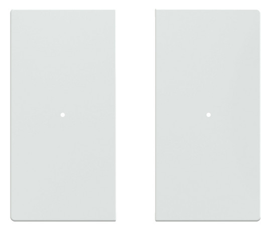 Wippe_2t Schalt/Dimm System M akws glz aktivweiß Kontrollfenster/Lichtauslass