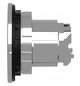 Drucktaster Front 1f sw bel.b Ø30,5mm rnd Geeignet für Beleuchtung IP66