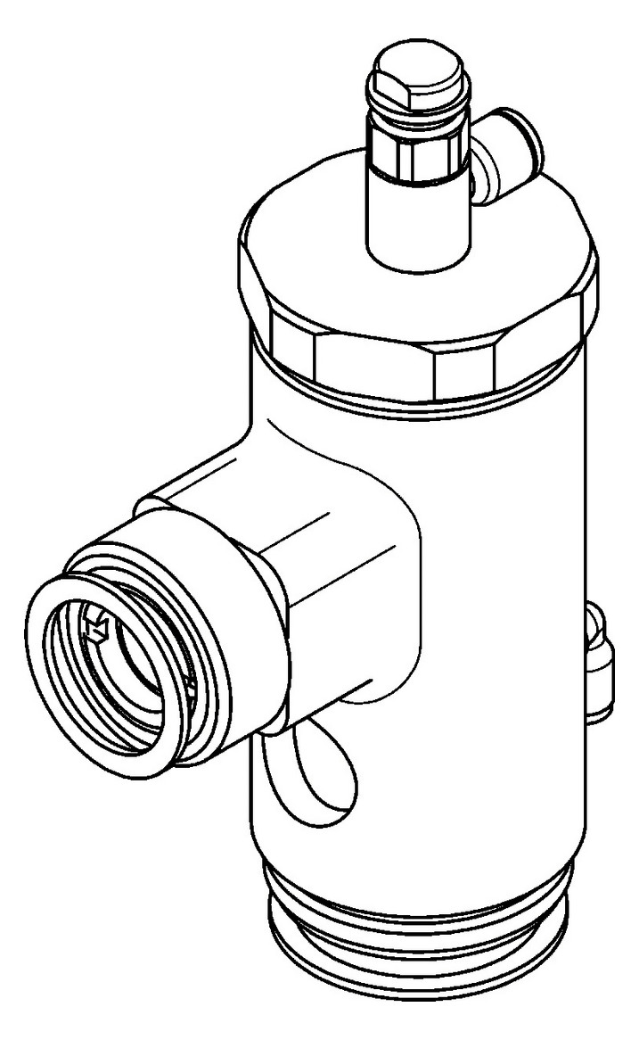 AR WC-Spüler, DN20, UP, fernbetätigt, 2000104835