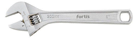 fortis-Rollgabelschlüssel 8 - bis 24mm, 200mm lang