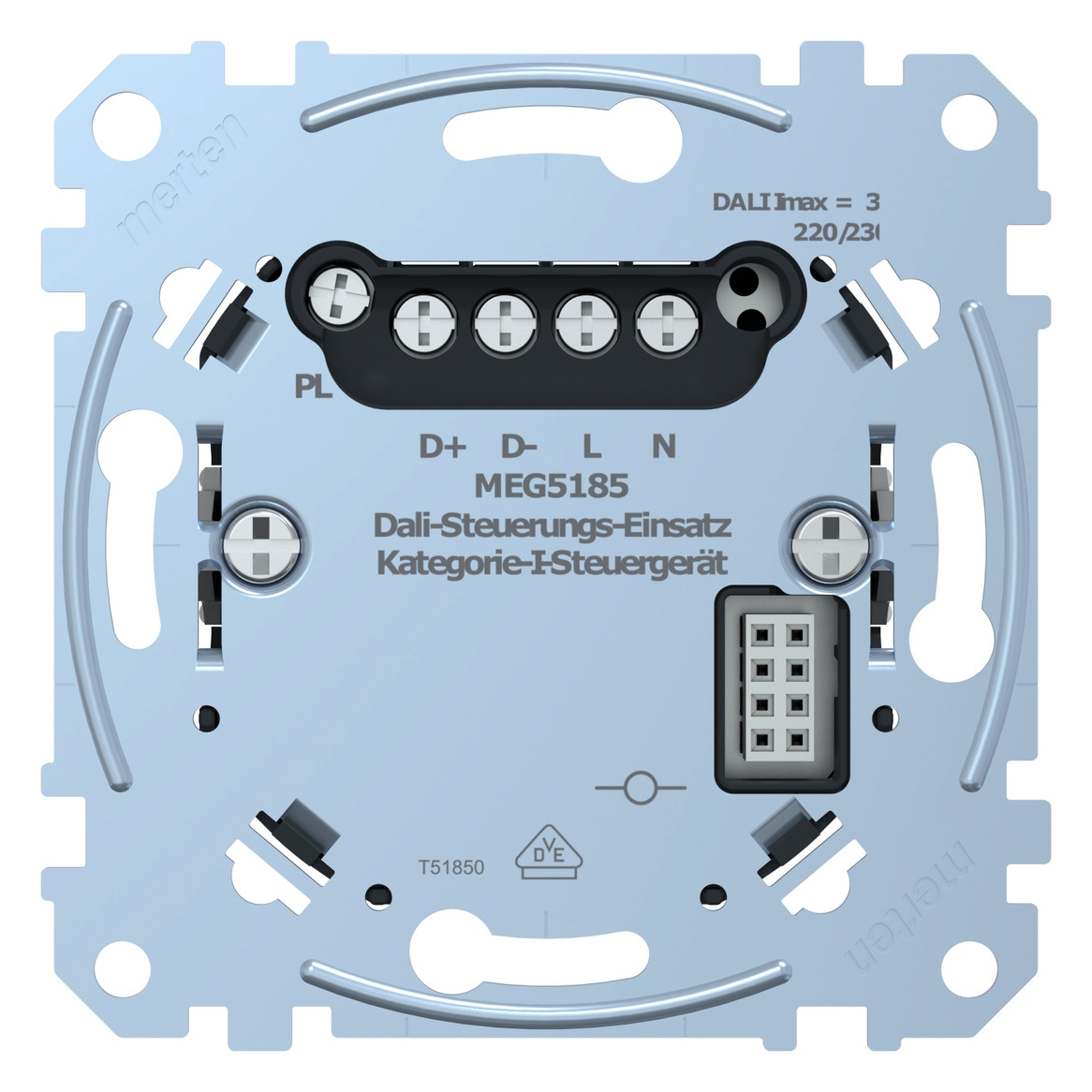 Dali-Potentiometer UP Push-button 230V 30mA Dimmung mit Push-button
