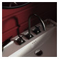 Ideal-Standard 3-Loch-Waschtisch-Armatur Joy Neo Kreuzgriffe, Ausladung 168mm, mit Metall-Ablaufgarnitur, magnetic grey