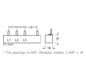 Sammelschiene 80A lamelliert 214x15x18mm Flexibel