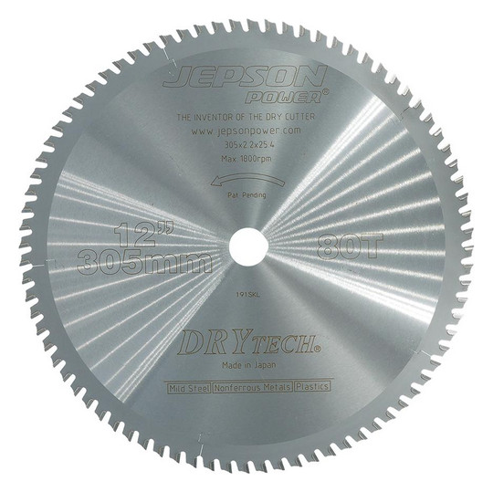 JEPSON-HM-Sägeblatt Drytech - 305x25,4x2,2mm 80Z...