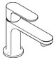 hansgrohe Waschtisch-Einhebelmischer Rebris S 80 mit Zugstangen-Ablaufgarnitur, chrom