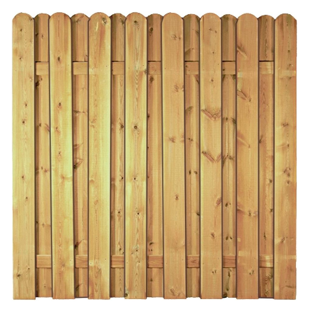 Bild DAAN-Serie gerade 180 x 180 cm, kdi-grün Lamellen 20 x 145 mm, geschraubt - n.a.-0