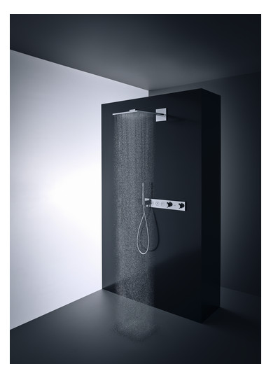 hansgrohe Kopfbrause Axor mit Brausearm, 300x300mm, 2jet, chrom