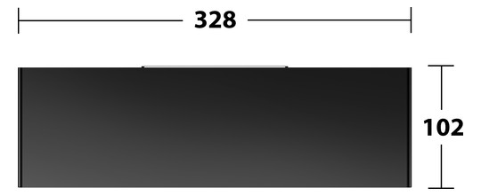 KEUCO Duschablage Aveno schwarz matt
