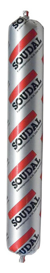 SOUDAL-Bausilikon Silirub 2, grau - 600ml-Beutel