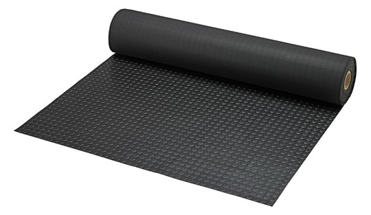 fortis-Noppenmatte PRO, NR/SBR, schwarz, 3mm, 1200mm 10m