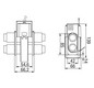 Kabelumbaustromwandler Serie 855 Kl=0,5 1000A/1A 0,5VA m.Berührungss Schnappbef