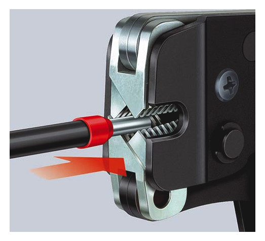 Kerbzange mech 190mm Aderendh 0,08-16qmm