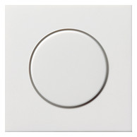 GIRA Drehknopf Dimmer Fläche rws glz 650112