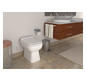 SFA Keramic-Stand-WC SaniCompact Luxe weiß, mit Kleinhebeanlage