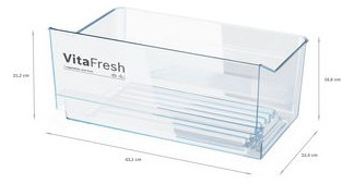 Standkühlschrank D 346l Edst 93kwh B600mm H1860mm