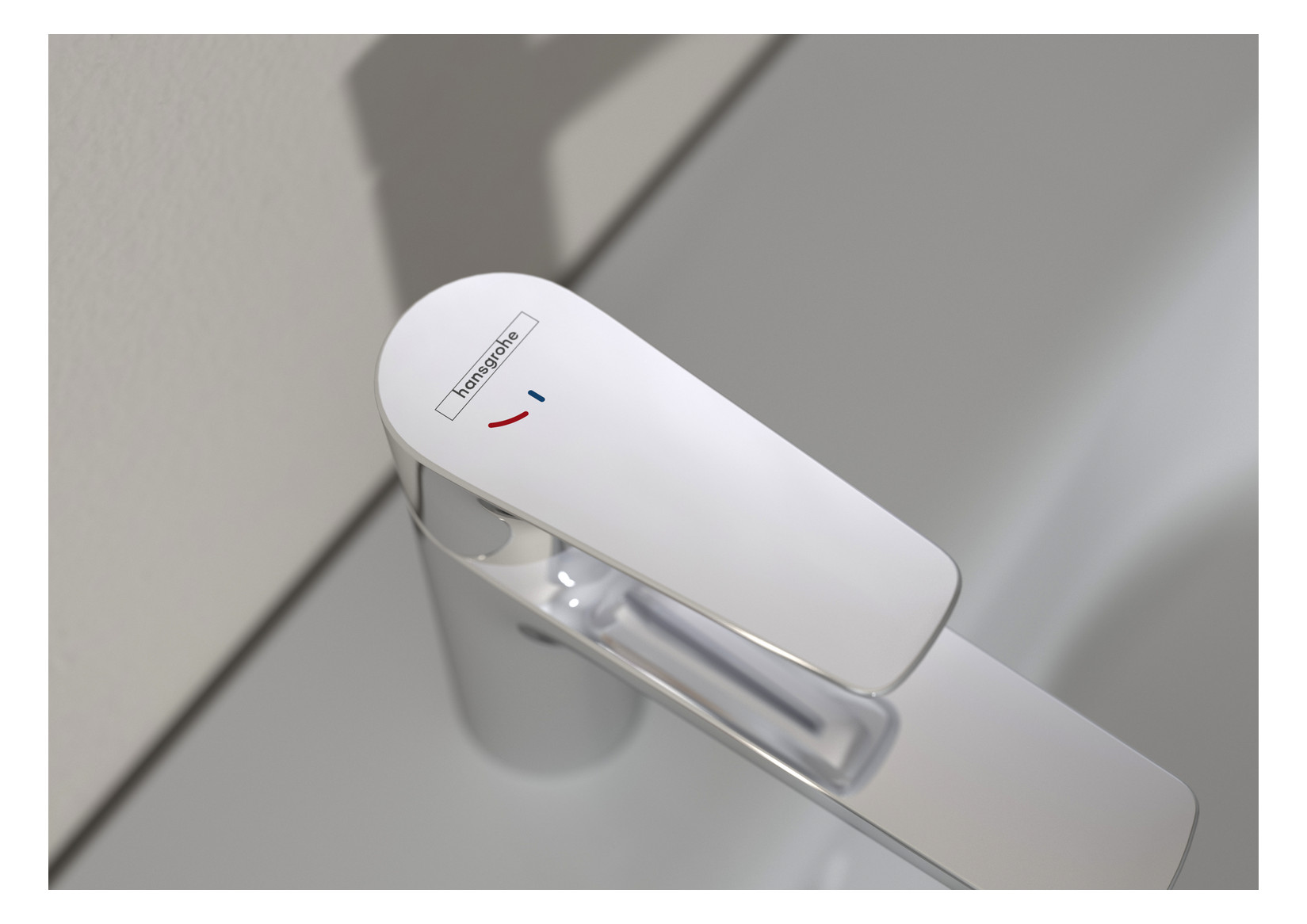 hansgrohe Waschtisch-Einhebelmischer 80 Talis E CoolStart ohne Ablaufgarnitur, chrom