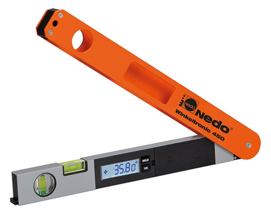 Nedo-Digital-Winkelmessgerät Winkeltronic - 450 mm