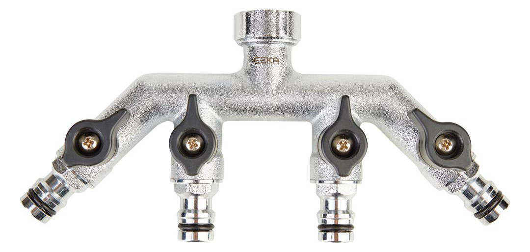 Bild Vierwegeventil IG G 3/4"" MS Cr Karte GE KA plus Stecksystem - GEKA-0