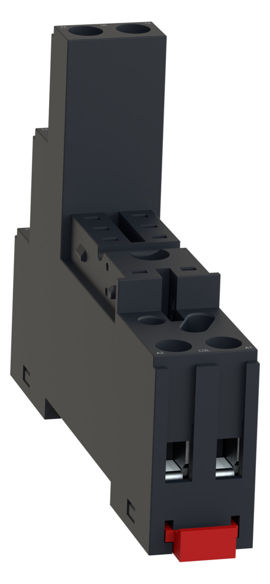 Relaissockel Schraub TS35 8Pins Hutschiene TH35