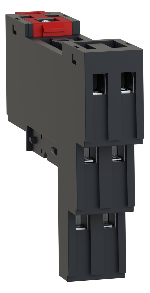 Relaissockel Schraub TS35 8Pins Hutschiene TH35