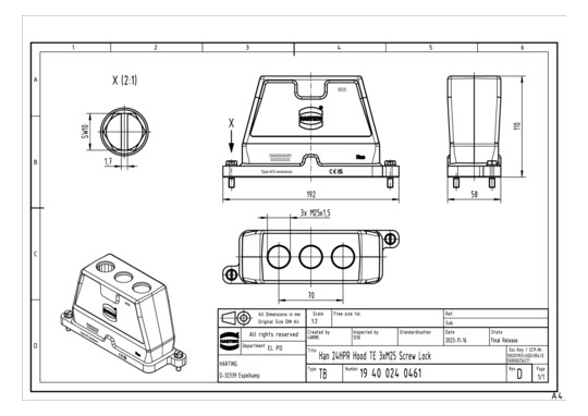 HART Han 24HPR-gg3-SV-M25    19400240461 