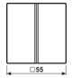 Wippe Serien Schalter AS/A aws glz f.Bussystem