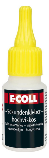 E-COLL-Sekundenkleber, hochviskos - 20 g