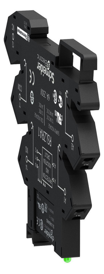 Relaissockel Federzug TS35 5Pins Hutschiene TH35 6,2x78,6x101mm
