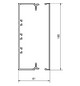 Leitungsführungskanal Kst 61x190x2000mm ver-ws LF-K unbeh 9150qmm RAL9016